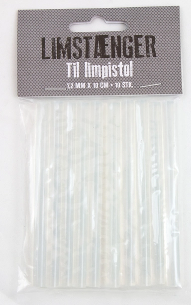 LIMSTÆNGER 10STK ALLTEMP 7,2MM 10CM