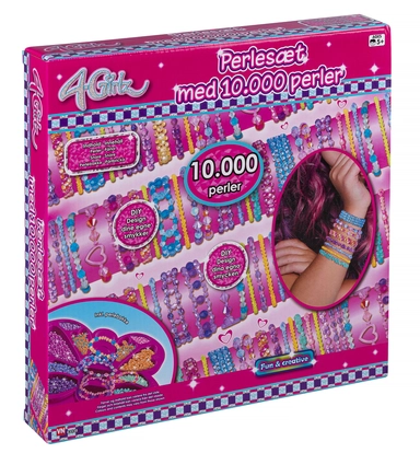 4-GIRLZ PERLER I ÆSKE