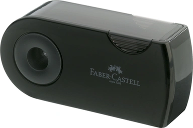 Blyantspidser Faber-Castell Sleeve Sort