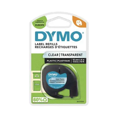 TAPE LETRA TAG 12MMX4M PLAST