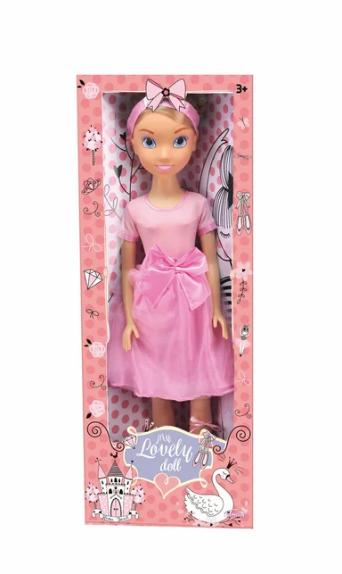 Ballerina Fashion dukke 80 cm