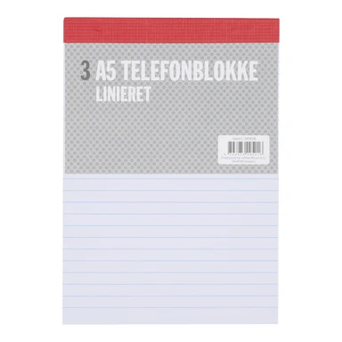 BLOK TELEFONBLOK RELIEF A5 LIN.