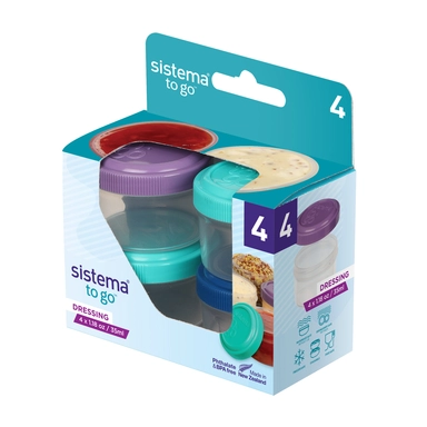 SISTEMA DRESSING TO GO 4 STK.