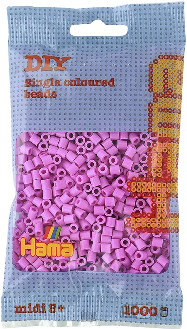 Hama midi perler 1000 stk pastel