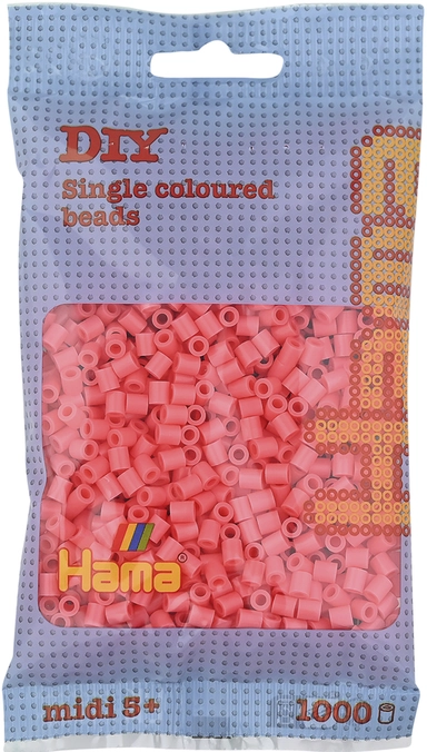 Hama midi perler 1000 stk pastel