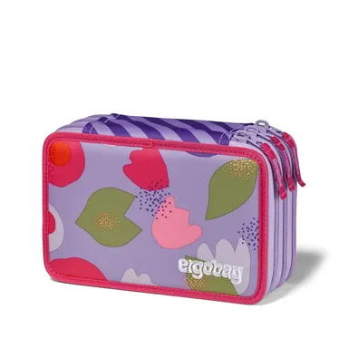 Penalhus Ergobag Maxi 3-DELT M/INDHOLD Flower PowBear